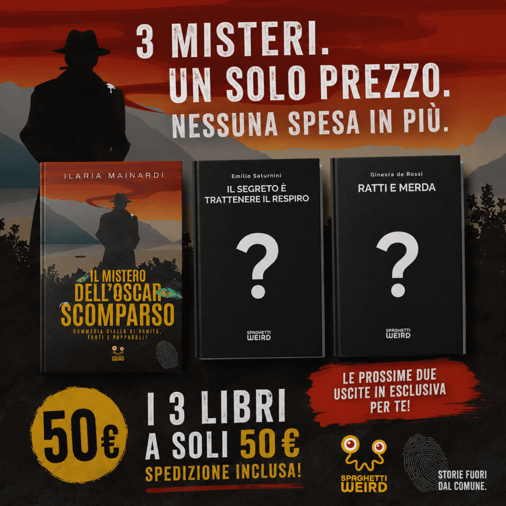 Bundle tre libri Spaghetti Weird
