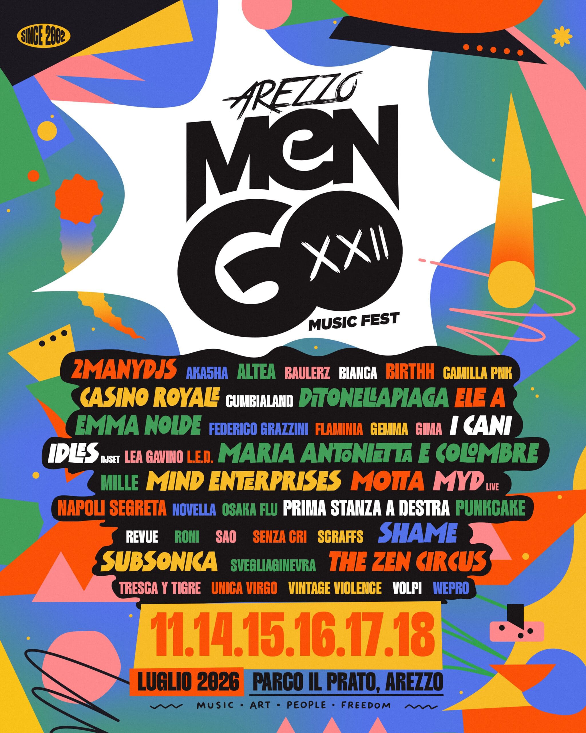 mengo 2026 arezzo
